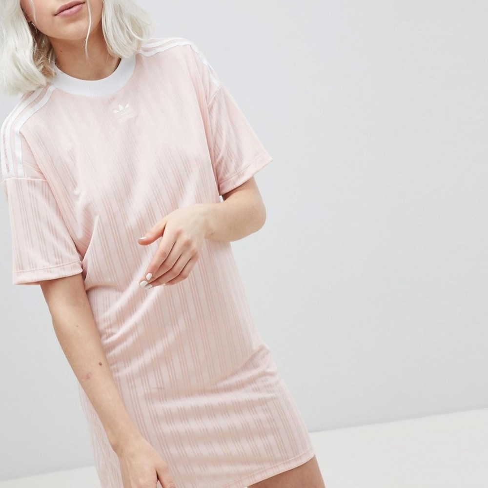 NWT Adidas Originals Trefoil T-Shirt Dress